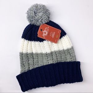 American Needle Pom Beanie